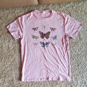 Unknown Brand Butterfly T-Shirt